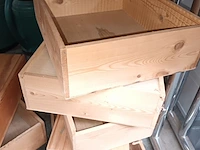 Lot 332 - houten kistjes. 12 stuks - afbeelding 4 van  4