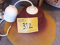 Lot 332 - lampen. 2 stuks - afbeelding 2 van  3