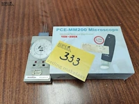 Lot 333 - microscoop en calibratietoestel - afbeelding 1 van  3