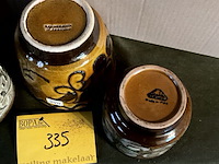 Lot 335 - duitse jardinière keramiek, 3 stuks - afbeelding 4 van  4