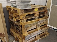 Lot 338 - europallet. 9 stuks - afbeelding 1 van  3