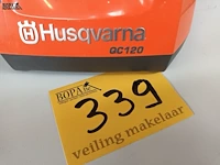 Lot 339 - lader en batterij husqvarna - afbeelding 4 van  4