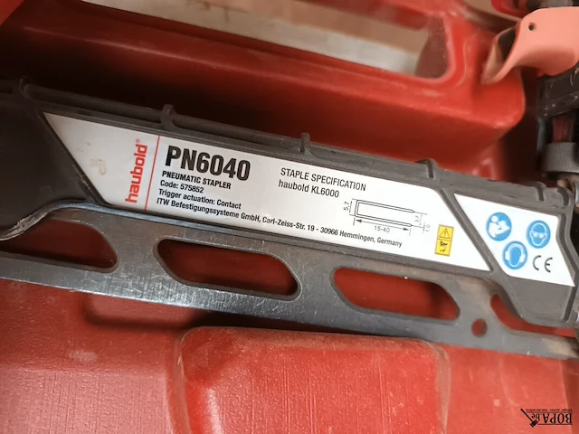 Lot 339 - pneumatische nietmachine haubold - afbeelding 3 van  3