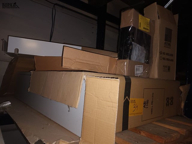 Lot 34 - behuizingkast rittal. 2 stuks - afbeelding 3 van  3