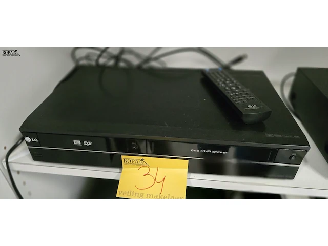 Lot 34 - dvd/video recorder lg rc388 - afbeelding 1 van  4