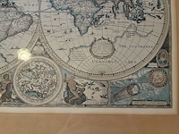 Lot 34 - kader wereldkaart - afbeelding 3 van  3