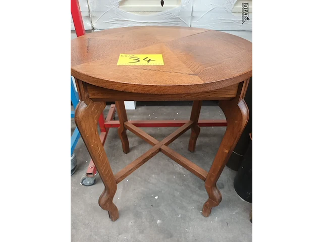 Lot 34 - rond bijzettafeltje - afbeelding 1 van  4