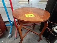 Lot 34 - rond bijzettafeltje - afbeelding 4 van  4