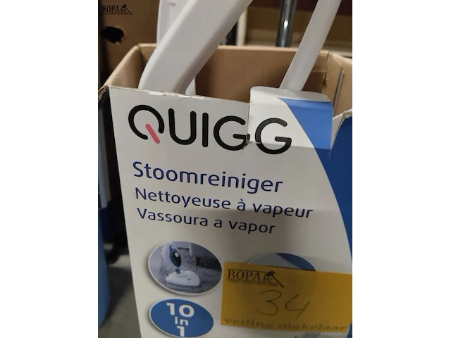 Lot 34 - stoomreiniger quigg - afbeelding 2 van  3