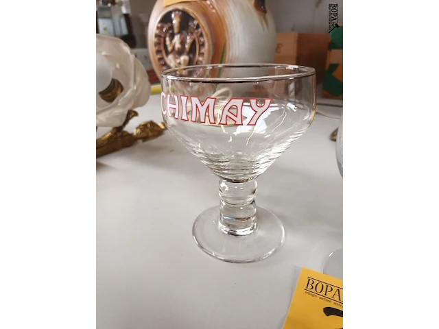 Lot 341 - bierglazen chimay. 3 stuks - afbeelding 2 van  4