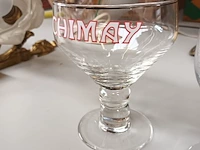 Lot 341 - bierglazen chimay. 3 stuks - afbeelding 2 van  4