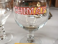 Lot 341 - bierglazen chimay. 3 stuks - afbeelding 3 van  4