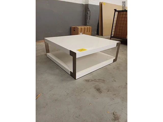 Lot 341 - salontafel wit - afbeelding 1 van  3