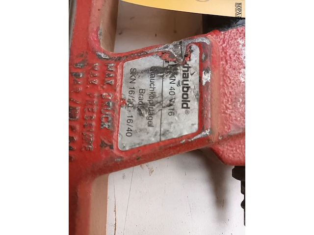 Lot 342 - pneumatische nietmachine haubold - afbeelding 2 van  3