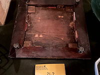 Lot 343 - onderzotter schotel emaux de longwy, cloisonné techniek - afbeelding 3 van  3