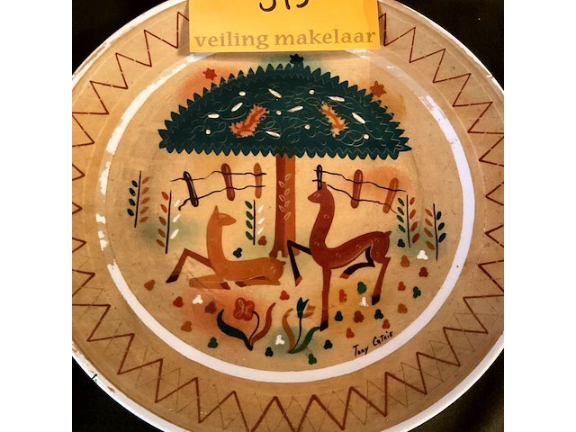 Lot 345 - wandborden catrie tony, 2 stuks - afbeelding 2 van  4