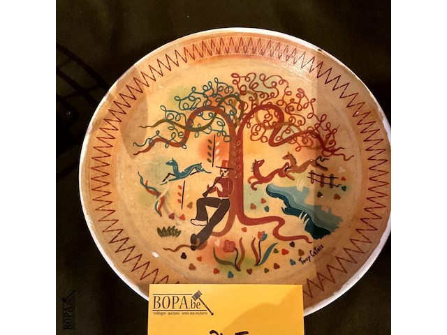 Lot 345 - wandborden catrie tony, 2 stuks - afbeelding 3 van  4