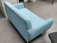 Lot 346 - lichtblauwe zetel - afbeelding 5 van  7
