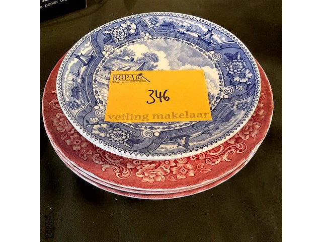 Lot 346 - sierborden boch/royal tudor ware, 5 stuks - afbeelding 1 van  5