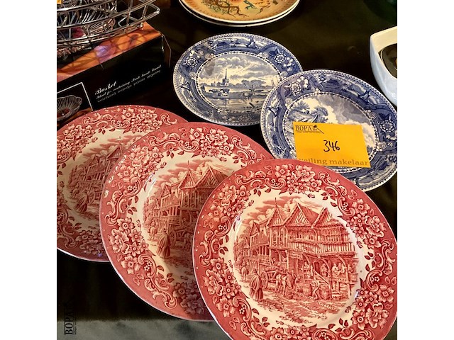 Lot 346 - sierborden boch/royal tudor ware, 5 stuks - afbeelding 2 van  5