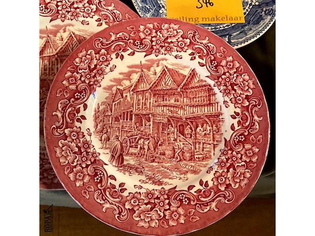 Lot 346 - sierborden boch/royal tudor ware, 5 stuks - afbeelding 3 van  5