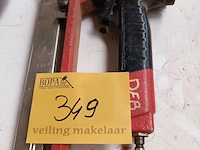 Lot 349 - pneumatische nietmachine haubold - afbeelding 1 van  3