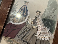 Lot 35 - kaders mode en religieus, 4 stuks - afbeelding 2 van  6