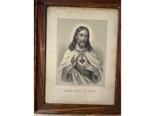 Lot 35 - kaders mode en religieus, 4 stuks - afbeelding 5 van  6