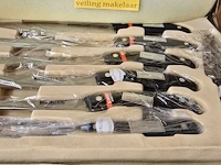 Lot 35 - ongebruikte koffer met 8 duitse swiss line messen - afbeelding 4 van  4