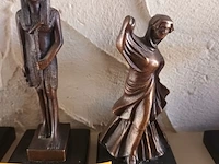 Lot 35 - reproducties in brons. 5 stuks - afbeelding 3 van  5