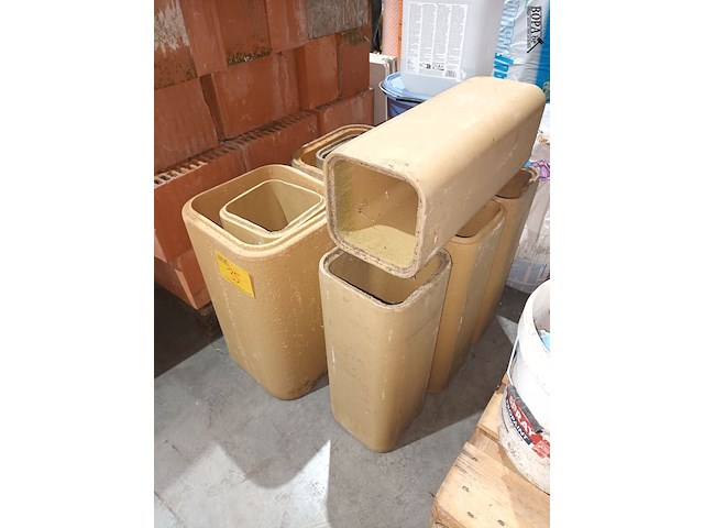 Lot 35 - schouwstukken. 8 stuks - afbeelding 2 van  5