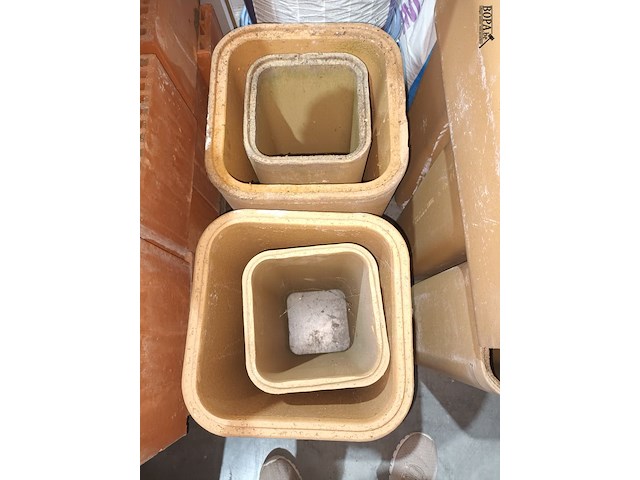 Lot 35 - schouwstukken. 8 stuks - afbeelding 3 van  5