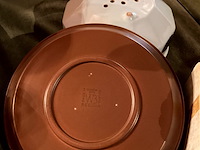 Lot 353 - tafelservies, 2 stuks - afbeelding 3 van  5