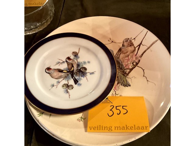 Lot 355 - wandborden natuurthema, 3 stuks - afbeelding 2 van  5