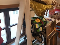 Lot 356 - houten ladder - afbeelding 1 van  3