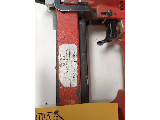 Lot 356 - pneumatische tacker haubold - afbeelding 2 van  2