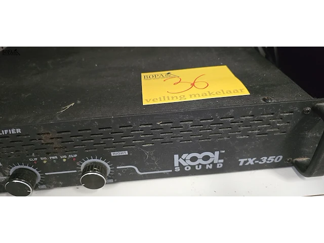 Lot 36 - amplifier koolsounds tx350 - afbeelding 3 van  3