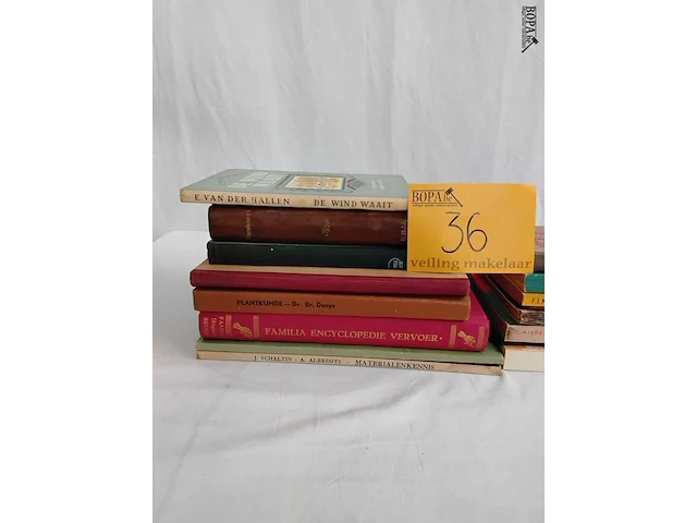 Lot 36 - lot oude studieboeken, 14-tal stuks - afbeelding 3 van  3
