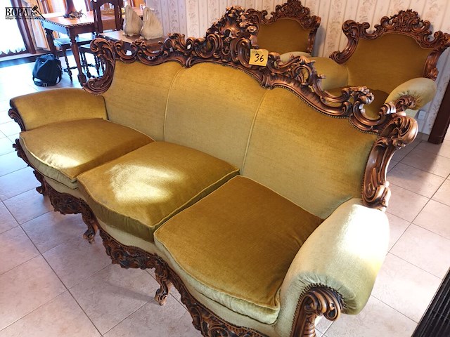 Lot 36 - salon in barok stijl - afbeelding 1 van  9