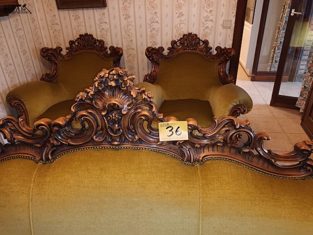 Lot 36 - salon in barok stijl - afbeelding 3 van  9