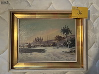 Lot 36 - schilderij benoit - afbeelding 1 van  2