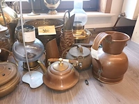 Lot 360 - koperwerk. 19 stuks - afbeelding 2 van  5