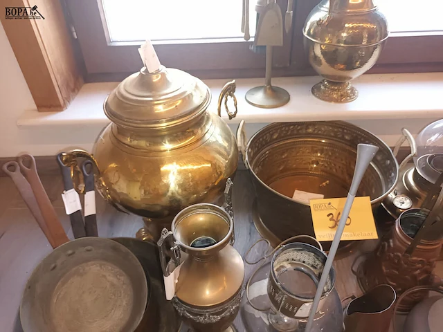 Lot 360 - koperwerk. 19 stuks - afbeelding 4 van  5