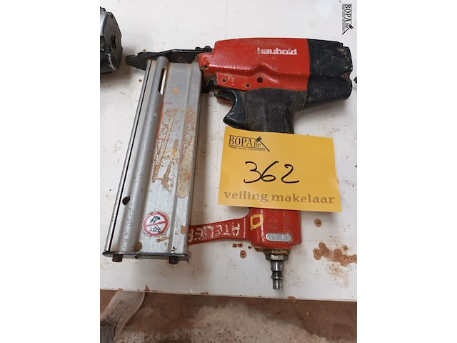 Lot 362 - pneumatische tacker haubold - afbeelding 1 van  2
