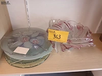 Lot 363 - glaswerk. 7 stuks - afbeelding 1 van  3