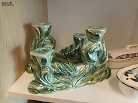 Lot 369 - kandelaars, tassen en schalen. 24 stuks - afbeelding 2 van  4