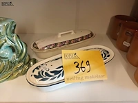 Lot 369 - kandelaars, tassen en schalen. 24 stuks - afbeelding 3 van  4