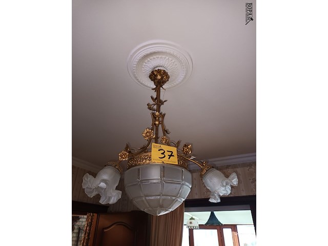 Lot 37 - antieke luster - afbeelding 1 van  4