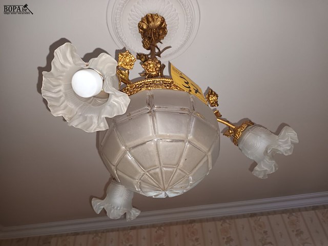 Lot 37 - antieke luster - afbeelding 2 van  4