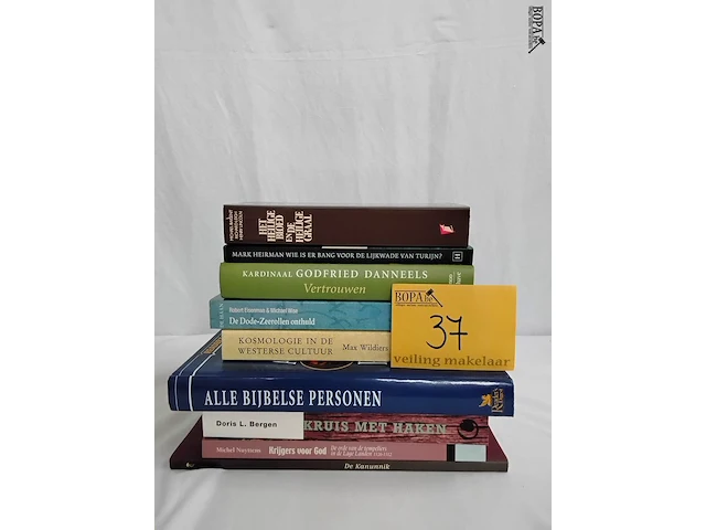 Lot 37 - lot boeken, religie, 9 stuks - afbeelding 1 van  1